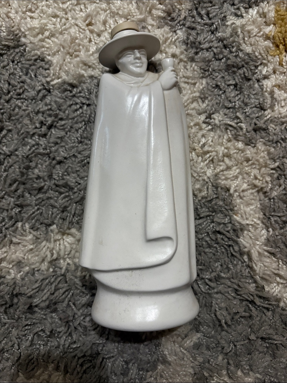 Vintage wedge wood cloaked man decanter